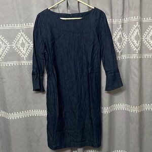 Talbots Chambray Dress 14